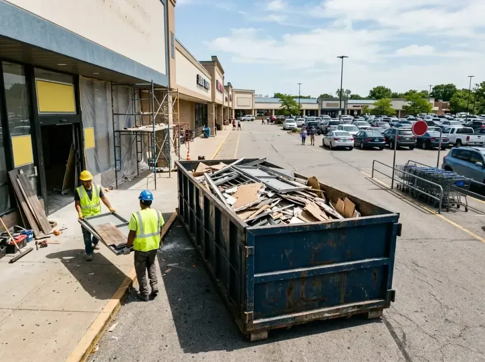 retail-store-renovation-debris-003 — frequently asked questions, Roll-off Dumpster Rentals in Leesburg, VA
